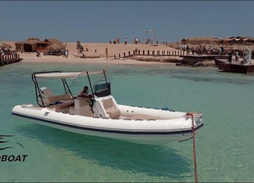 Privates Speedboot zur Orange Bay Insel