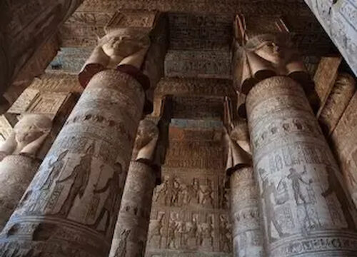 Ab Hurghada: Private Tagestour zum Dendera-Tempel, Medinet Habu und Tal der Königinnen